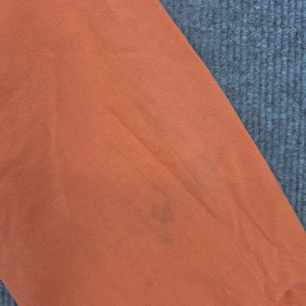 Ralph Lauren Boys XL 18-20 Orange Cotton Button Down Long Sleeve Shirt Pony Logo